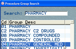 pharmacy group search