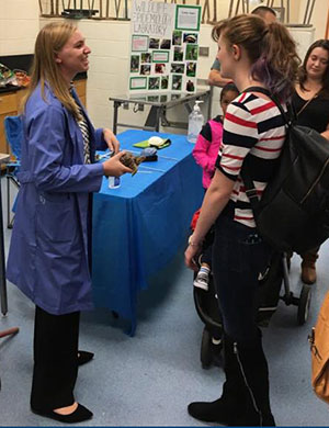 Sarah Wright at Open House