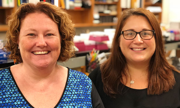 Dr. Megan Mahoney and Katherine Hatcher