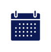 blue calendar icon