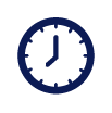 blue-analog-clock