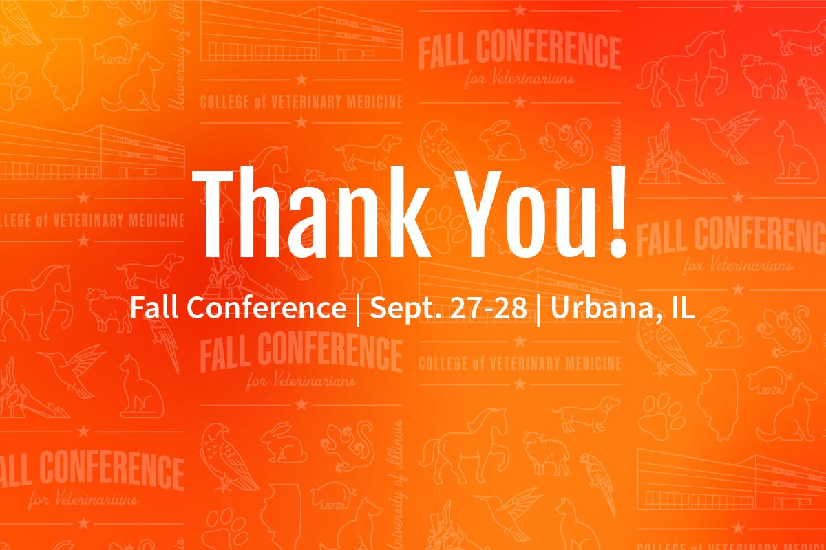 Thank you to our Fall Conference Attendees