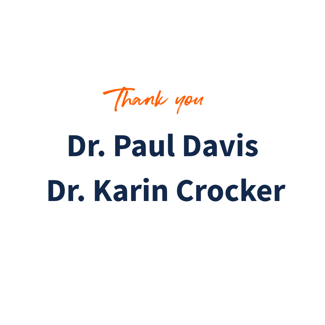 Event sponsor Dr. Paul Davis and Dr. Karin Crocker