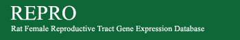 Rat Female Reproductive Tract Gene Expression Database