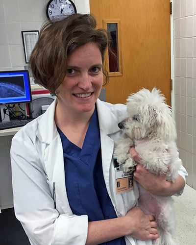 [Dr. Devon Hague with Mayzie]