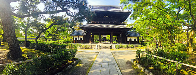 [Kennin-ji, oldest Zen Buddhist temple in Kyoto]