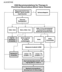 Figure 1: Chart from the EPIC Trial: Pimobendan in Preclinical MMVD (ref.4).