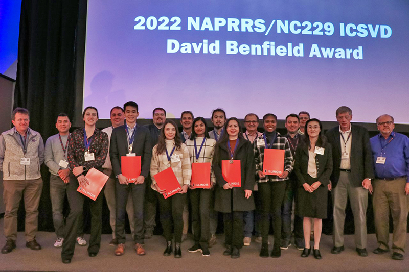 student award winners at ICSVD 2022