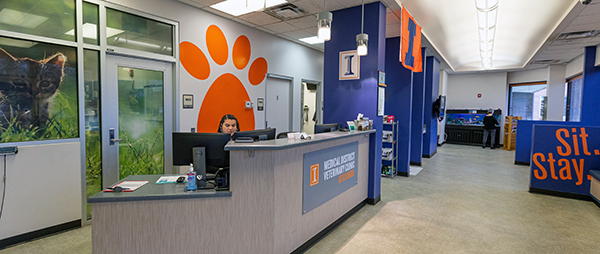 Interior of Medical District Veterinary Clinic