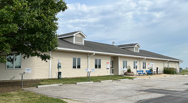 Exterior of Veterinary Medicine South Clinic