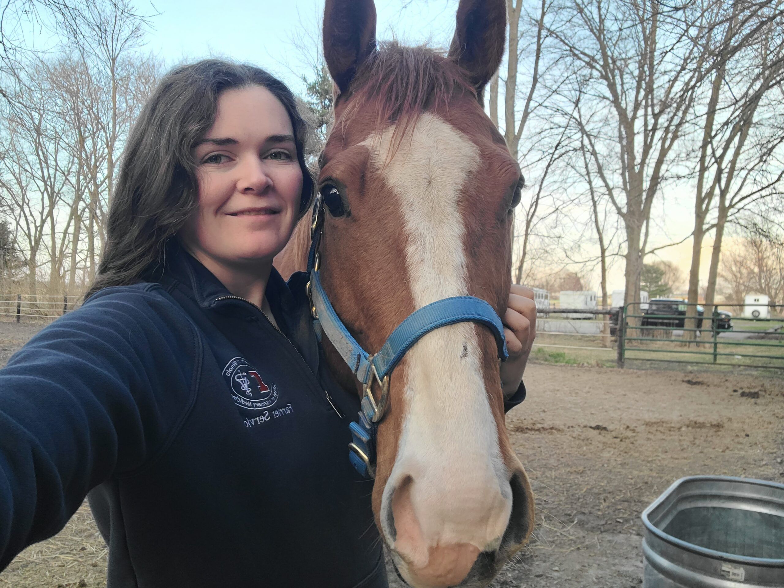 Laura Russman and her horse, Khanner