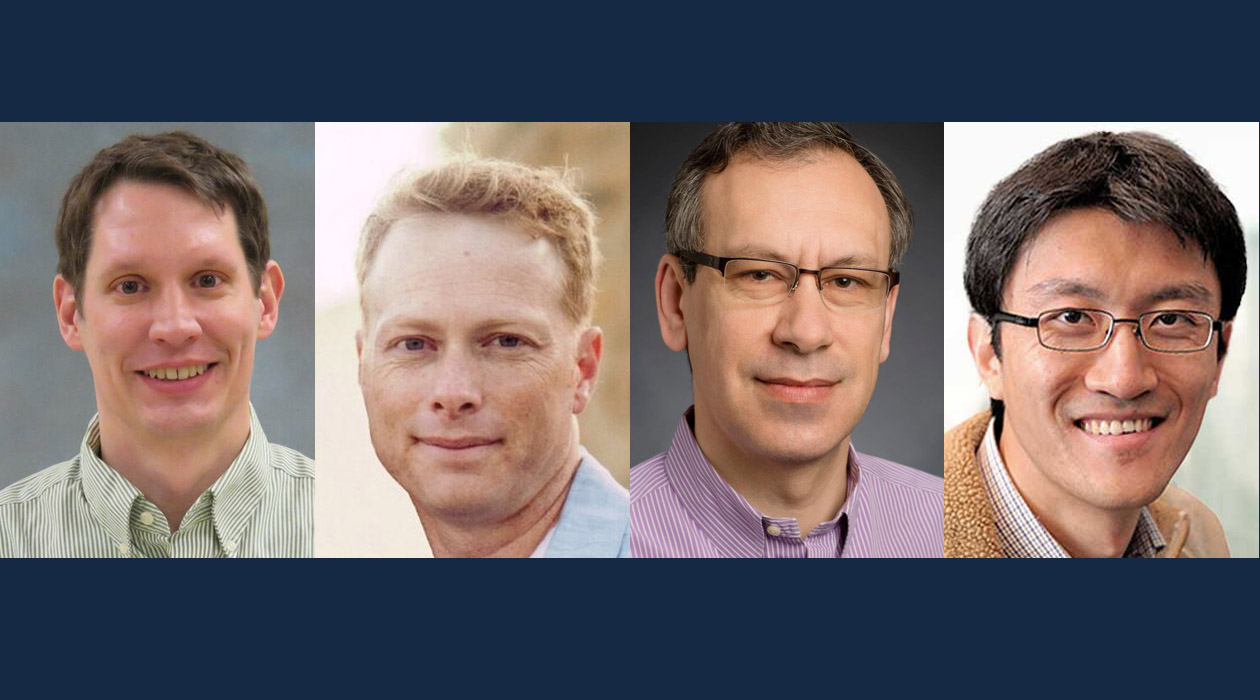 From left: Paul Bonthuis, Howard Gritton, Yurii Vlasov, and Sihai Dave Zhao / L. Brian Stauffer
