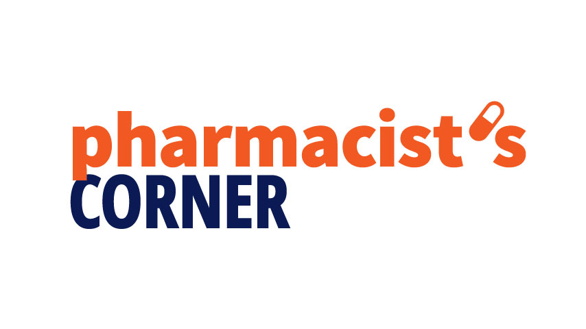 graphic for the Pharmacist's Corner column