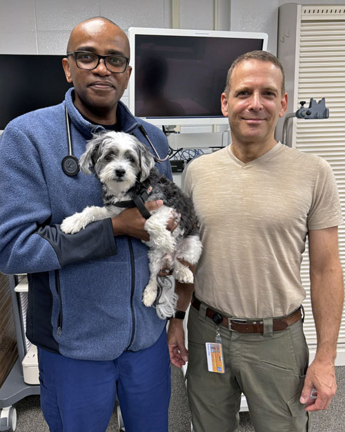 Dr. Denzel Adam and Dr. Arnon Gal