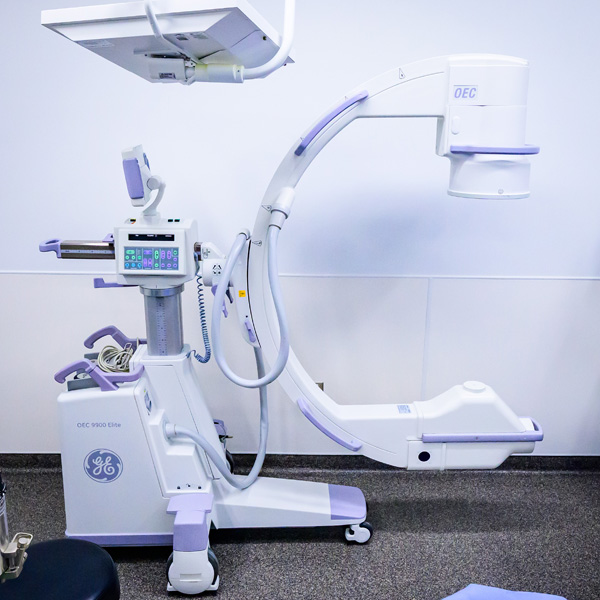 C-arm for imaging during surgery